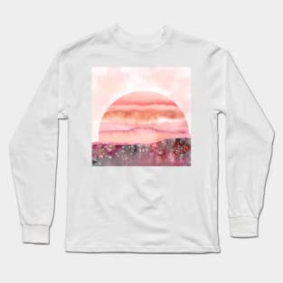 Sci-fi Moon Long Sleeve T-Shirt